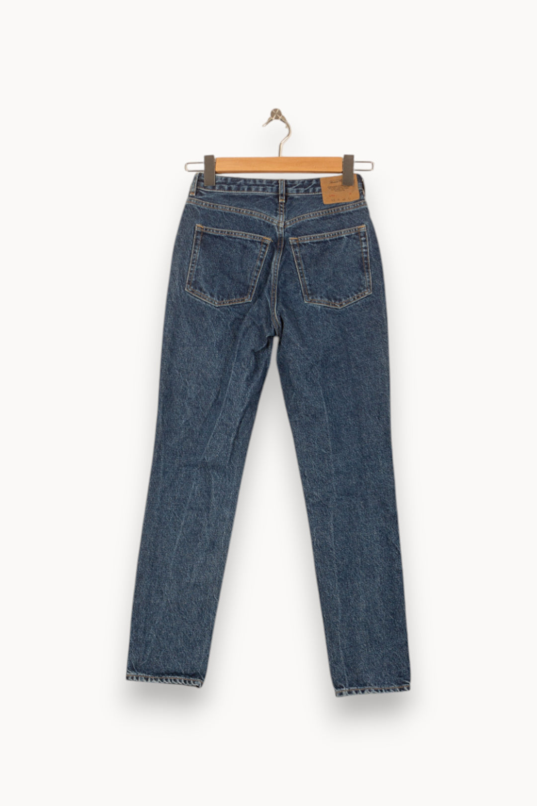 Jean Bleu - Taille S/36 de la marque American Vintage | PARAD58005 - Vendu par Paradigme - Image 4