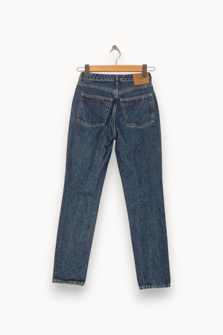 Jean Bleu - Taille S/36 de la marque American Vintage | PARAD58005 - Vendu par Paradigme - Image 4