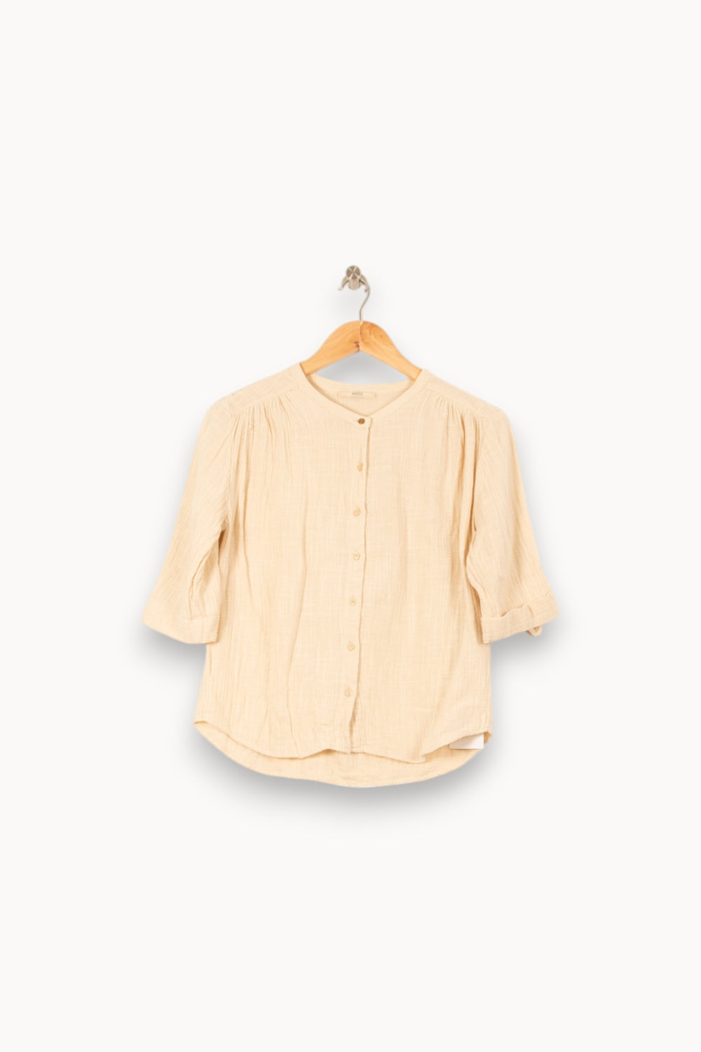 Blouse Beige - Taille S/36 de la marque Sessùn | PARAD58014 - Vendu par Paradigme - Image 2