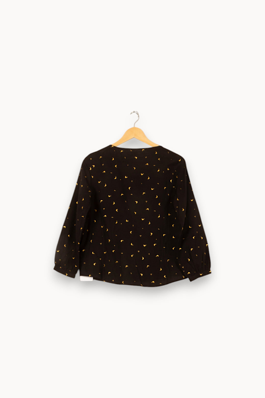 Blouse Noire et Jaune - Taille XS/34 de la marque Des petits hauts | PARAD58019 - Vendu par Paradigme - Image 4