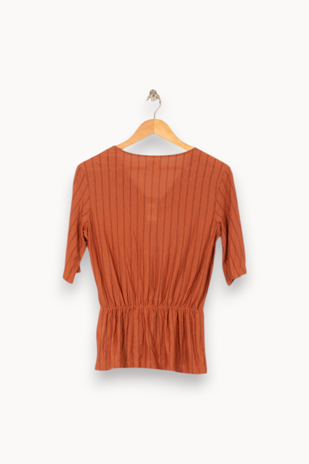 Blouse Bordeaux - Taille S/36 de la marque Des petits hauts | PARAD58022 - Vendu par Paradigme - Image 4
