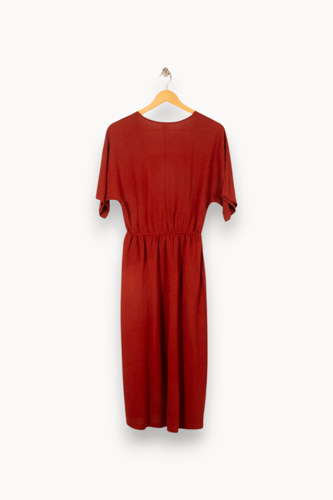Robe Midi Bordeaux - Taille XS/34 de la marque Des petits hauts | PARAD58023 - Vendu par Paradigme - Image 4