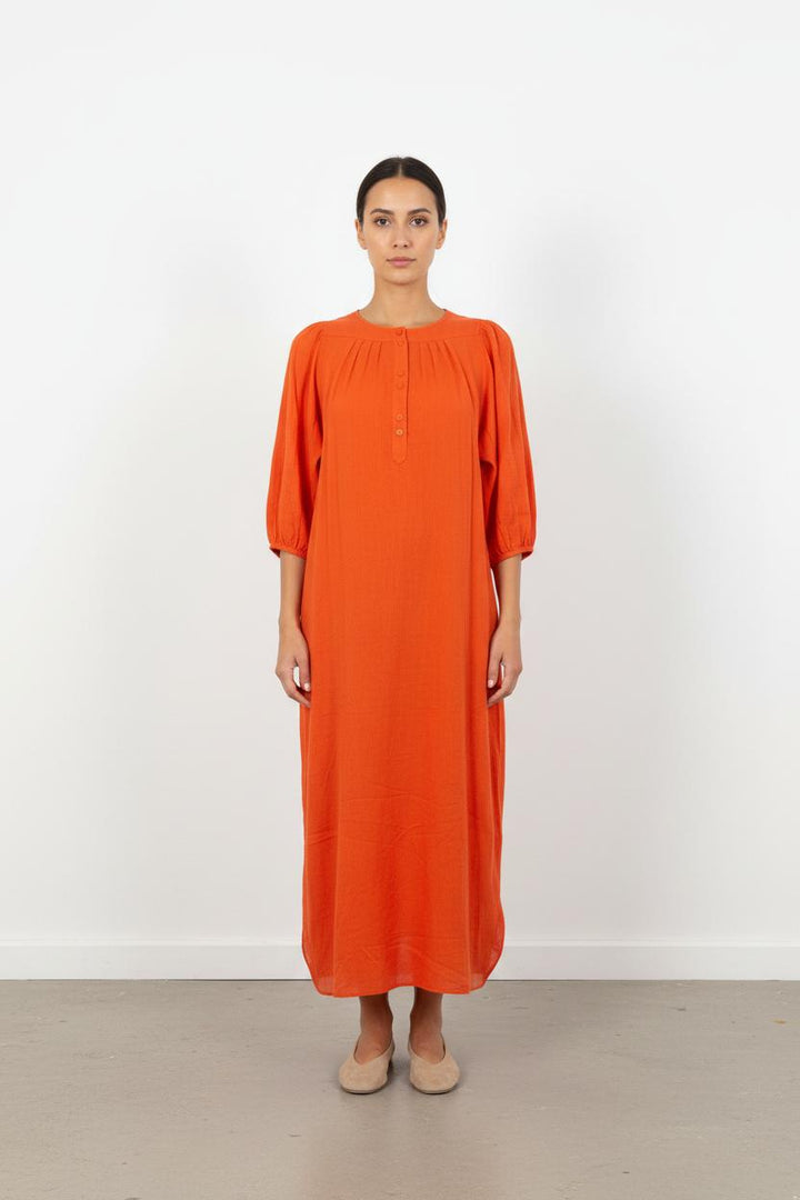 Robe Longue Orange - Taille XS/34