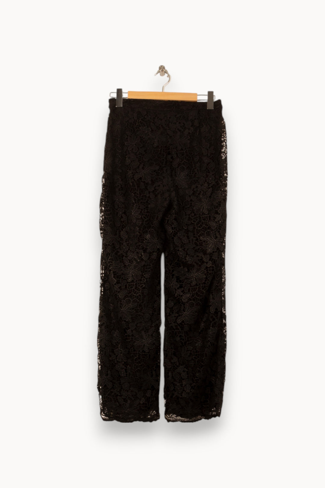 Pantalon Large Noir - Taille M/38 de la marque IKKS | PARAD58031 - Vendu par Paradigme - Image 4