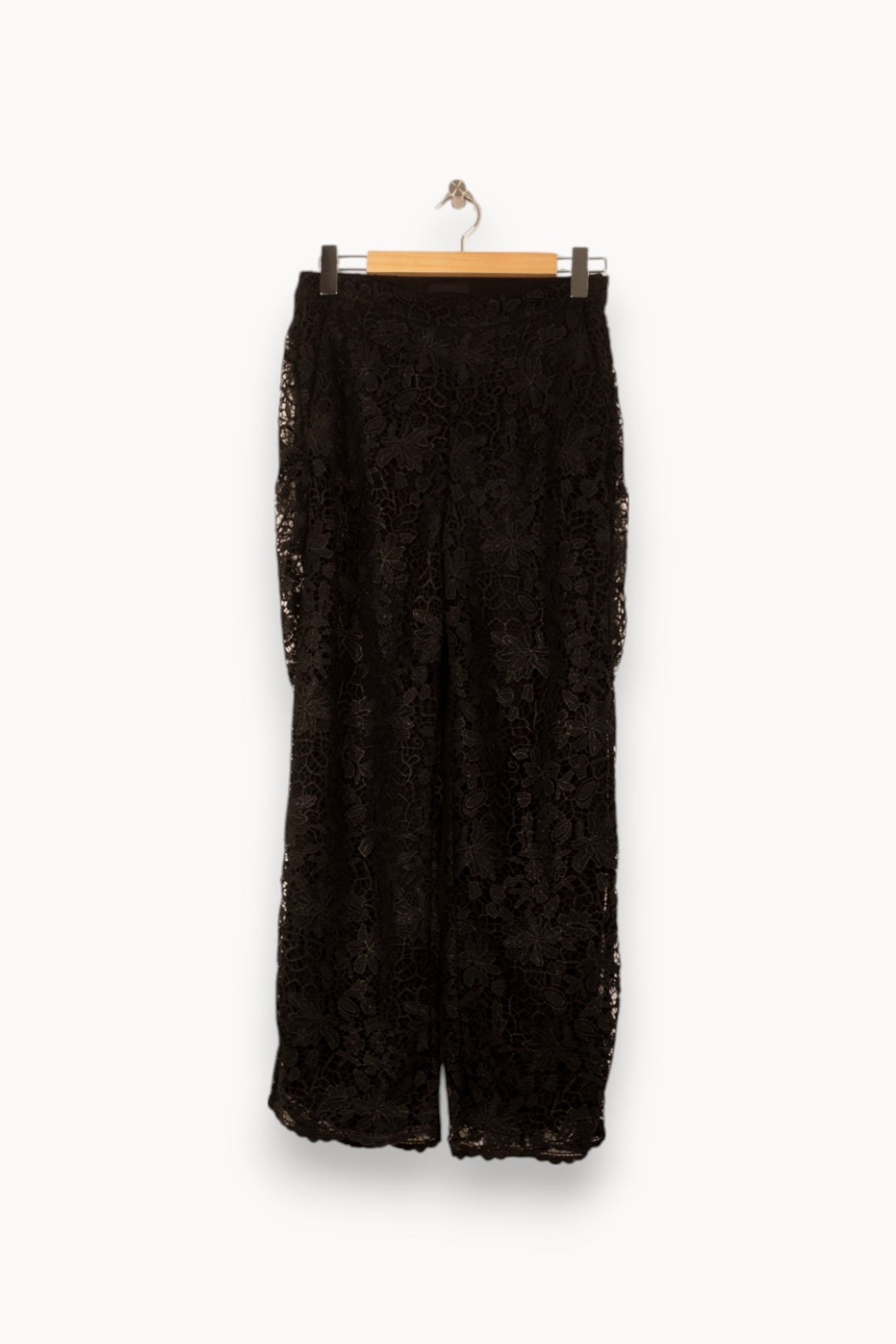 Pantalon Large Noir - Taille M/38 de la marque IKKS | PARAD58031 - Vendu par Paradigme - Image 2