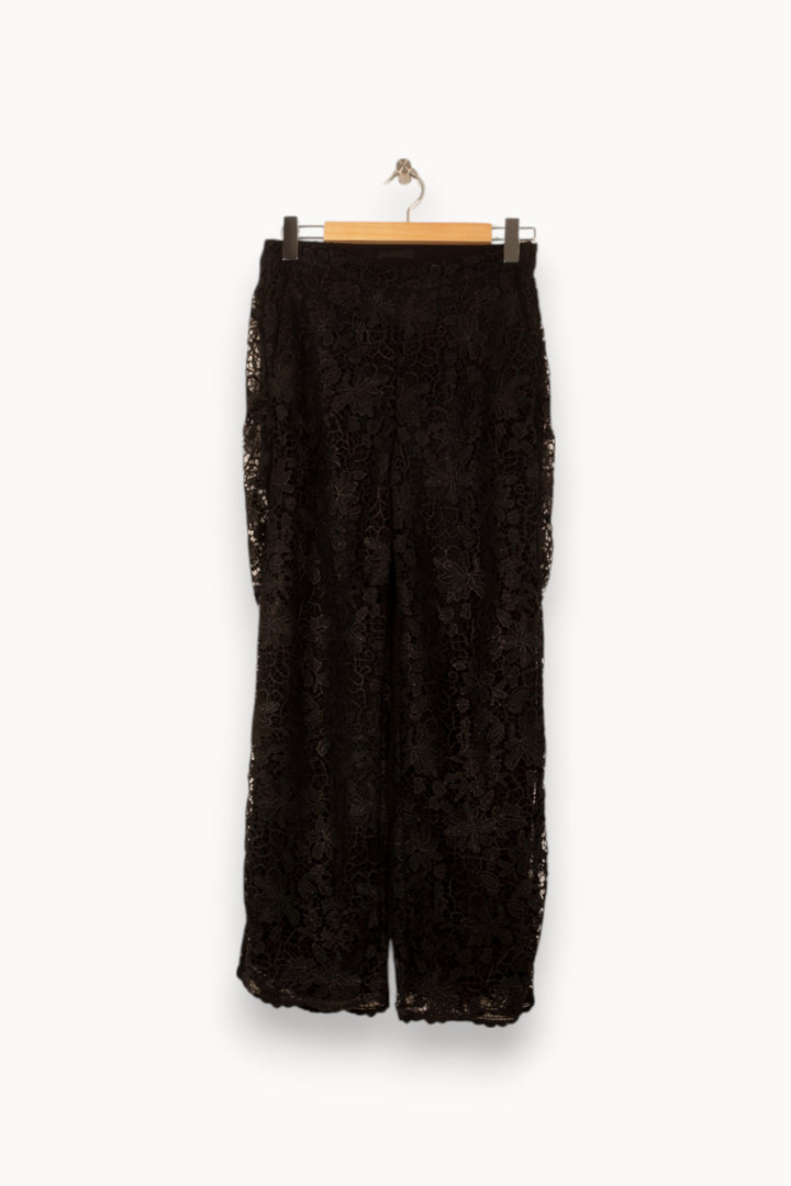 Pantalon Large Noir - Taille M/38 de la marque IKKS | PARAD58031 - Vendu par Paradigme - Image 2
