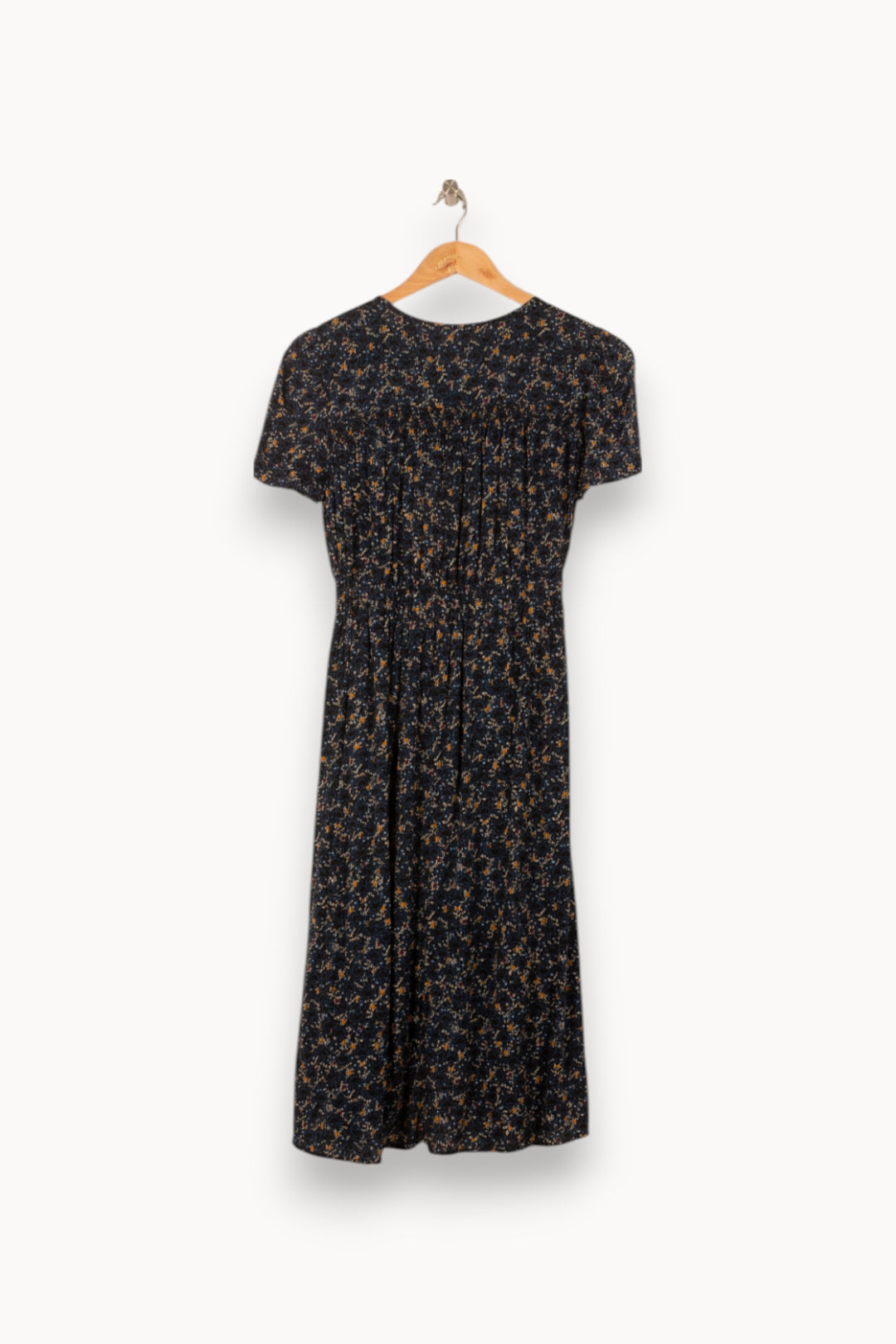 Robe Longue Noire et Jaune - Taille XS/34 de la marque Sessùn | PARAD58032 - Vendu par Paradigme - Image 4