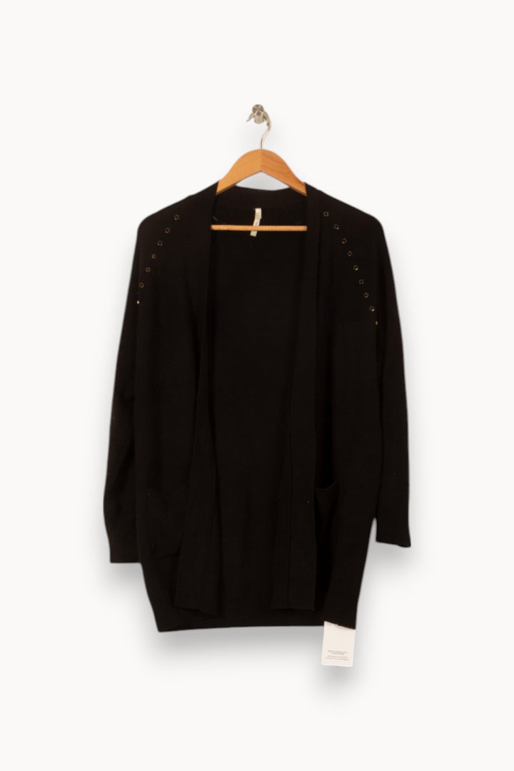 Cardigan Noir - Taille M/38 de la marque I.Code | PARAD58040 - Vendu par Paradigme - Image 2