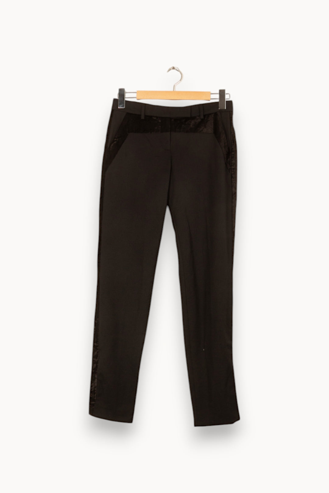 Pantalon Noir - Taille S/36 de la marque Maje | PARAD58041 - Vendu par Paradigme - Image 2