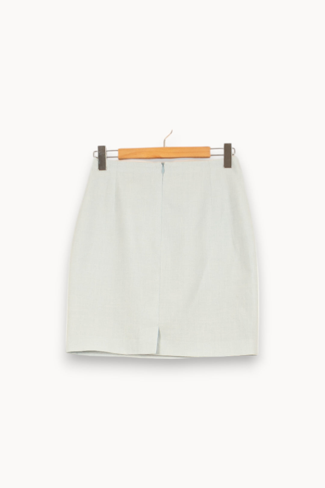 Jupe Droite Bleue - Taille L/40 de la marque Maison 123 | PARAD58062 - Vendu par Paradigme - Image 4