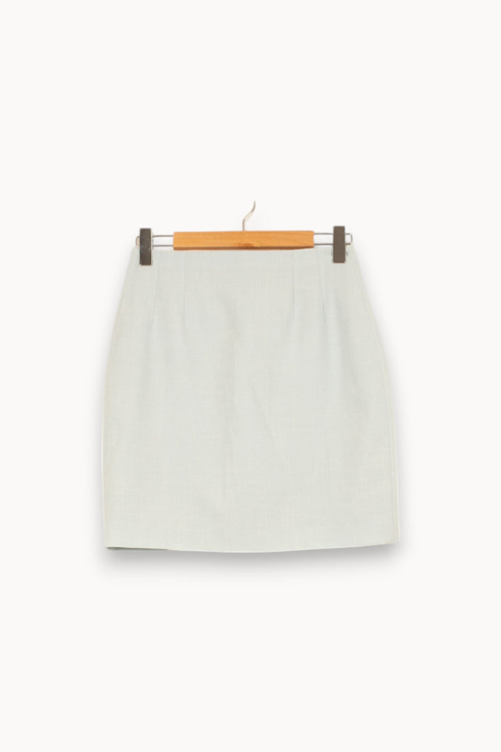 Jupe Droite Bleue - Taille L/40 de la marque Maison 123 | PARAD58062 - Vendu par Paradigme - Image 2