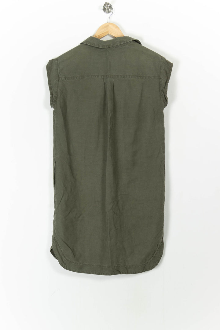 Robe Chemise Verte - Taille L/40 de la marque Gerard Darel | PARAD58063 - Vendu par Paradigme - Image 4