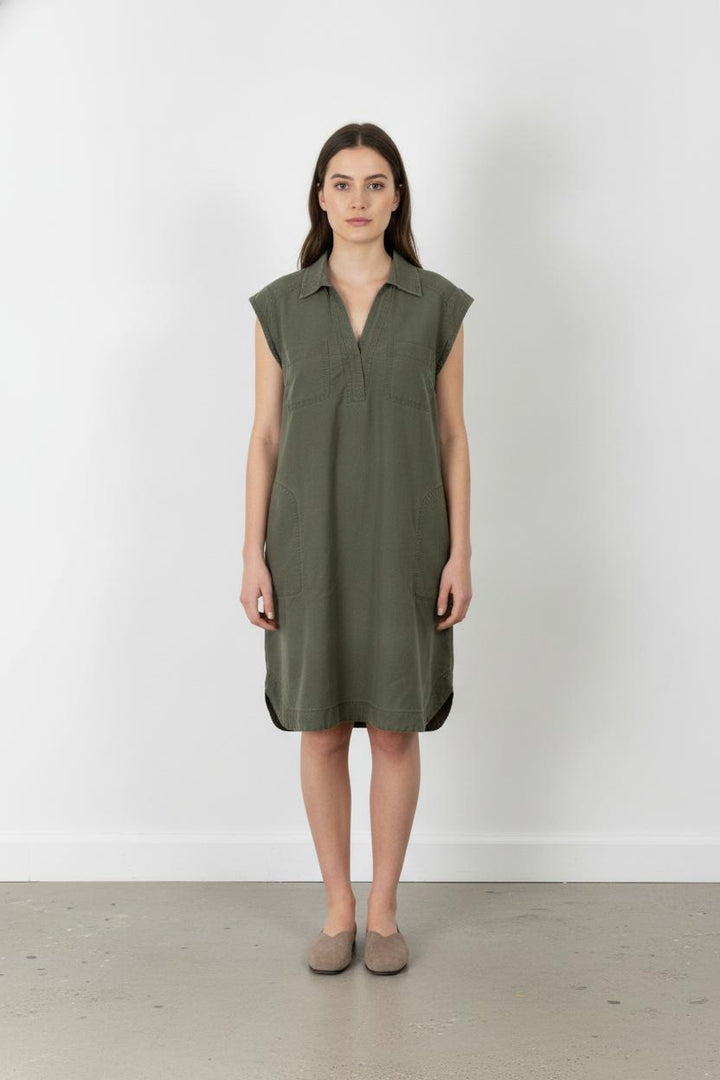 Robe Chemise Verte - Taille L/40 de la marque Gerard Darel | PARAD58063 - Vendu par Paradigme - Image 1