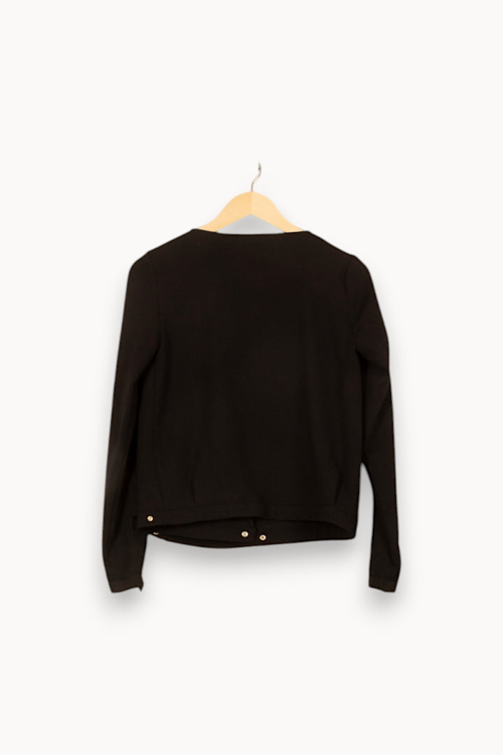 Cardigan Noir - Taille S/36 de la marque ba&sh | PARAD58064 - Vendu par Paradigme - Image 4