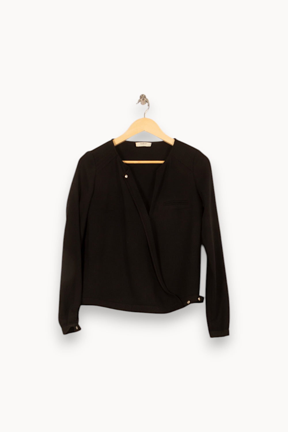 Cardigan Noir - Taille S/36 de la marque ba&sh | PARAD58064 - Vendu par Paradigme - Image 2