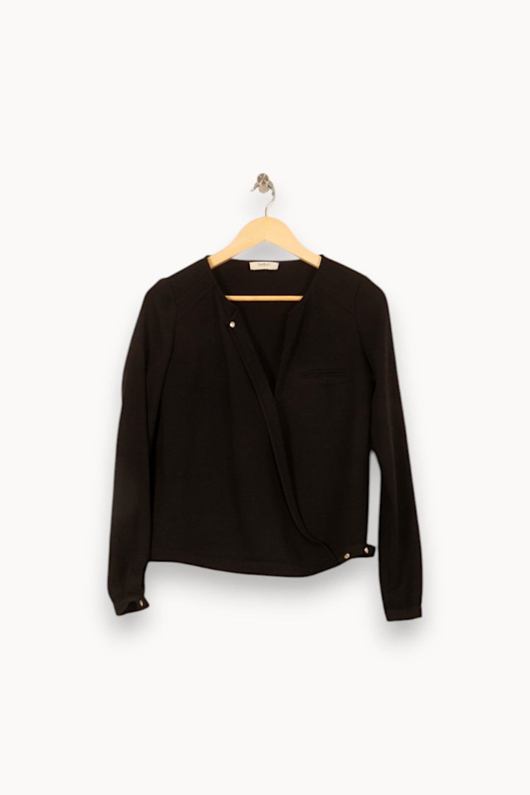 Cardigan Noir - Taille S/36 de la marque ba&sh | PARAD58064 - Vendu par Paradigme - Image 2