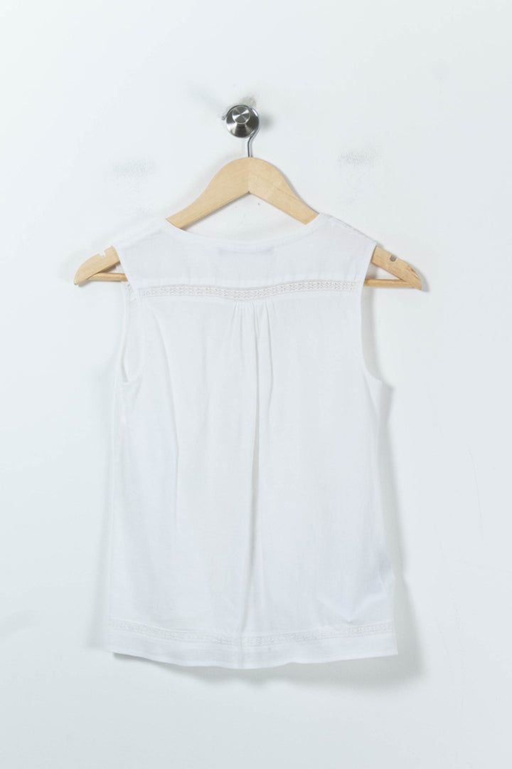Blouse Blanche - Taille XS/34 de la marque Comptoir des Cotonniers | PARAD58065 - Vendu par Paradigme - Image 4