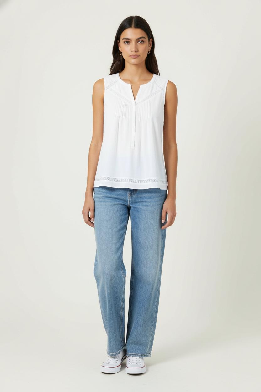 Blouse Blanche - Taille XS/34 de la marque Comptoir des Cotonniers | PARAD58065 - Vendu par Paradigme - Image 1