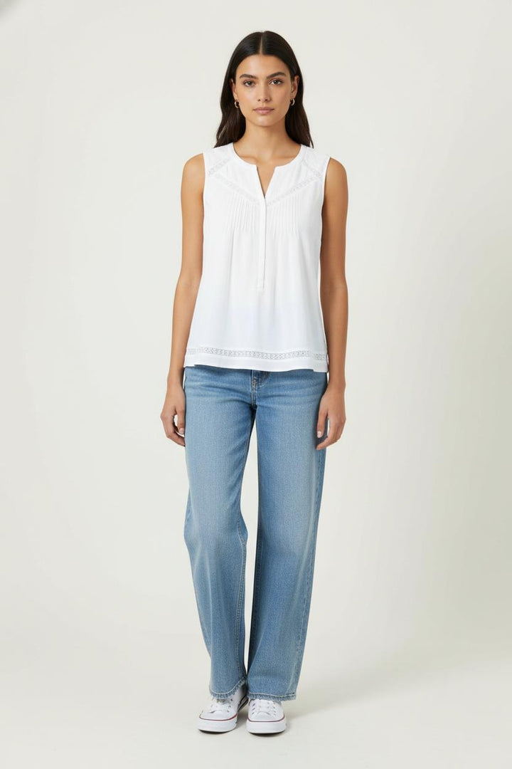 Blouse Blanche - Taille XS/34 de la marque Comptoir des Cotonniers | PARAD58065 - Vendu par Paradigme - Image 1