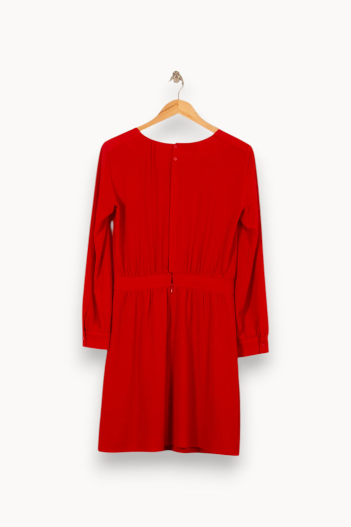 Robe Courte Rouge - Taille S/36 de la marque ba&sh | PARAD58066 - Vendu par Paradigme - Image 4