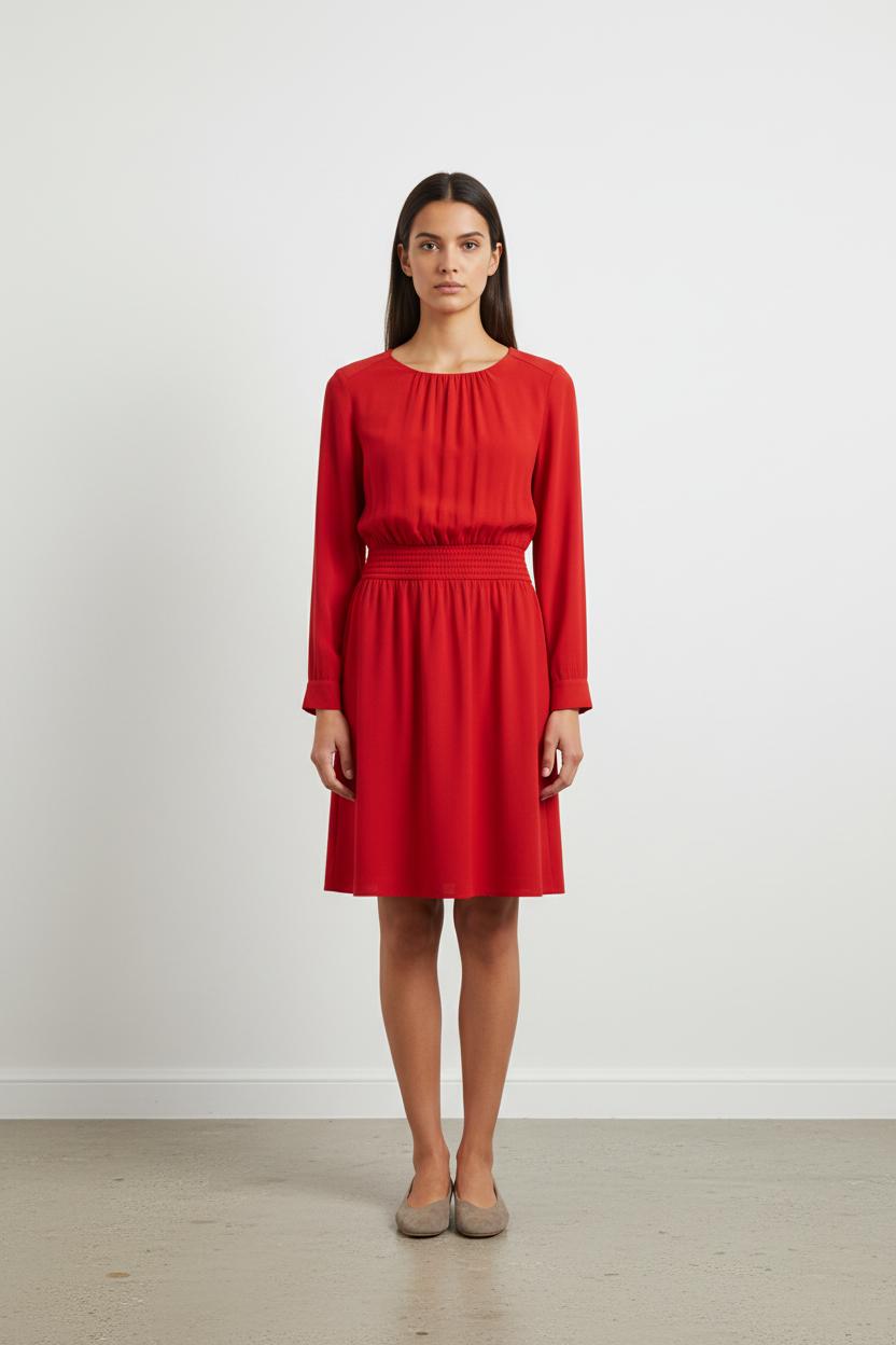 Robe Courte Rouge - Taille S/36