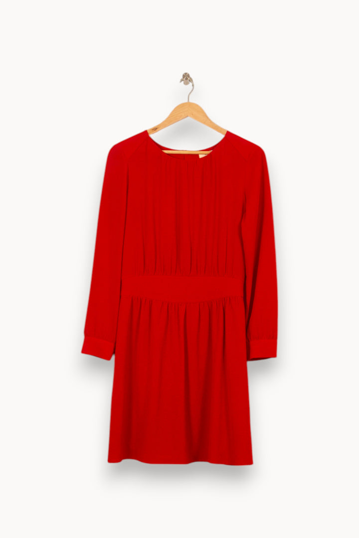 Robe Courte Rouge - Taille S/36 de la marque ba&sh | PARAD58066 - Vendu par Paradigme - Image 2