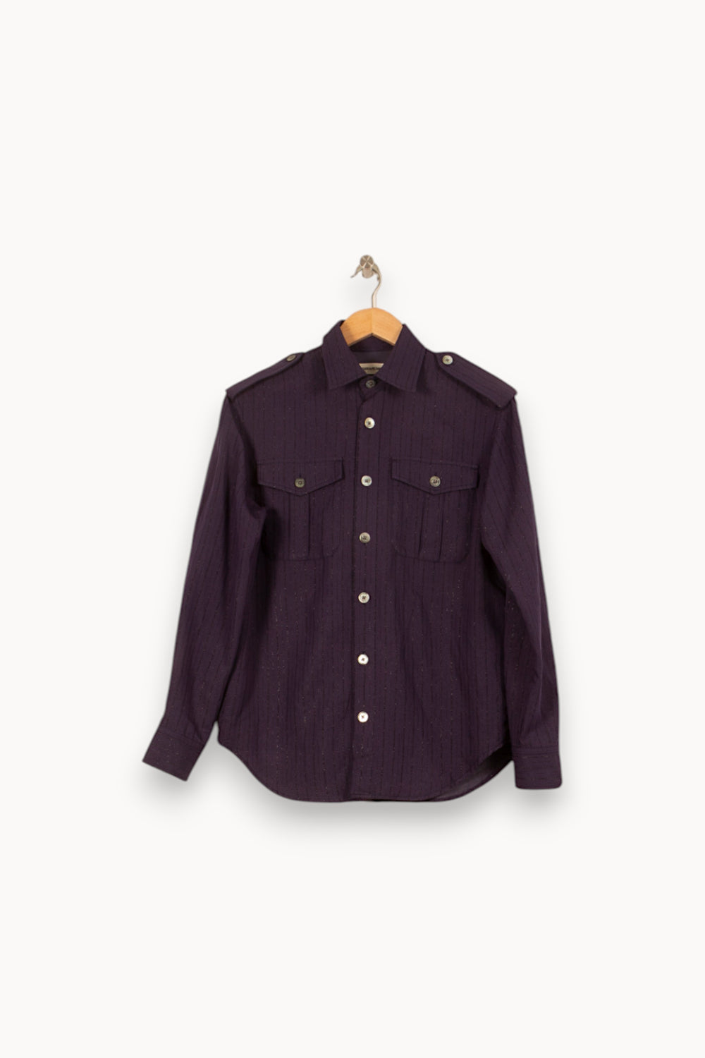 Chemise Bleu - Taille M/38 de la marque Zadig&Voltaire | PARAD58073 - Vendu par Paradigme - Image 2