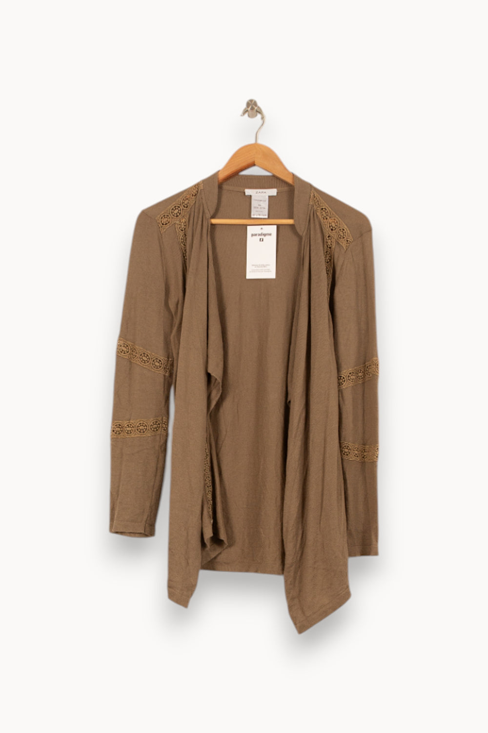 Gilet Marron - Taille S/36 de la marque ZAPA | PARAD58074 - Vendu par Paradigme - Image 2