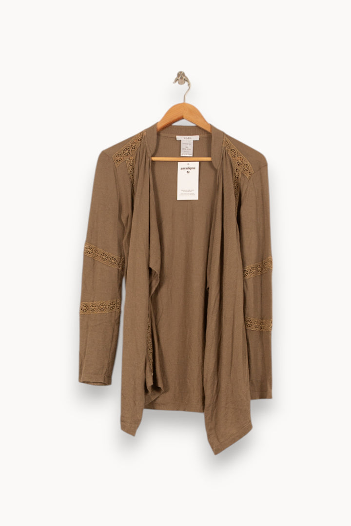 Gilet Marron - Taille S/36 de la marque ZAPA | PARAD58074 - Vendu par Paradigme - Image 2