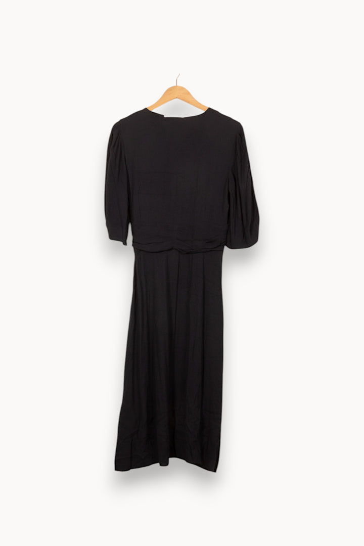 Robe longue noire - Taille S/36 de la marque ba&sh | PARAD58082 - Vendu par Paradigme - Image 4