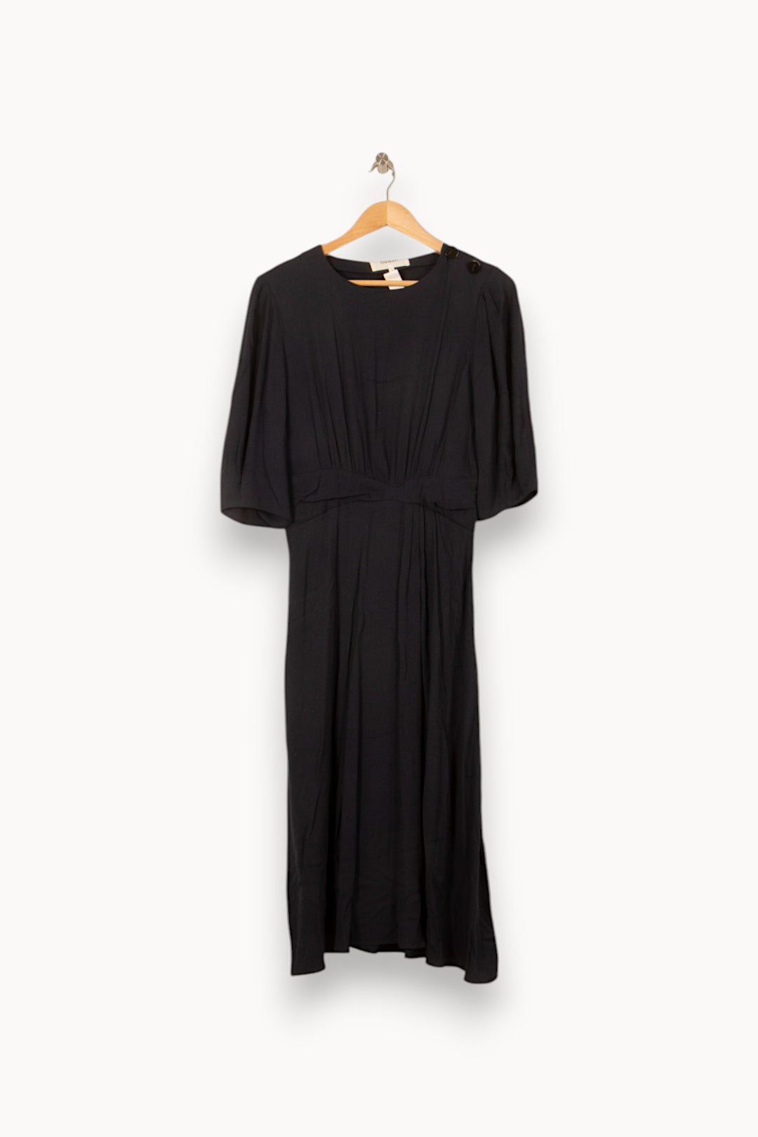Robe longue noire - Taille S/36 de la marque ba&sh | PARAD58082 - Vendu par Paradigme - Image 2