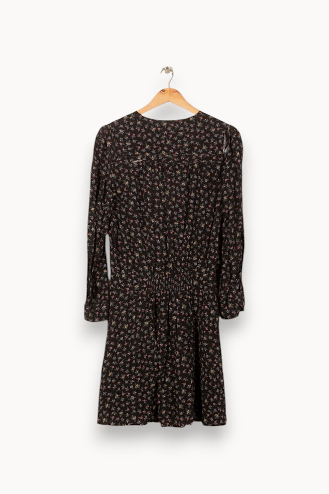 Robe Fluide Noire à Motifs - Taille M/38 de la marque Zadig&Voltaire | PARAD58085 - Vendu par Paradigme - Image 4
