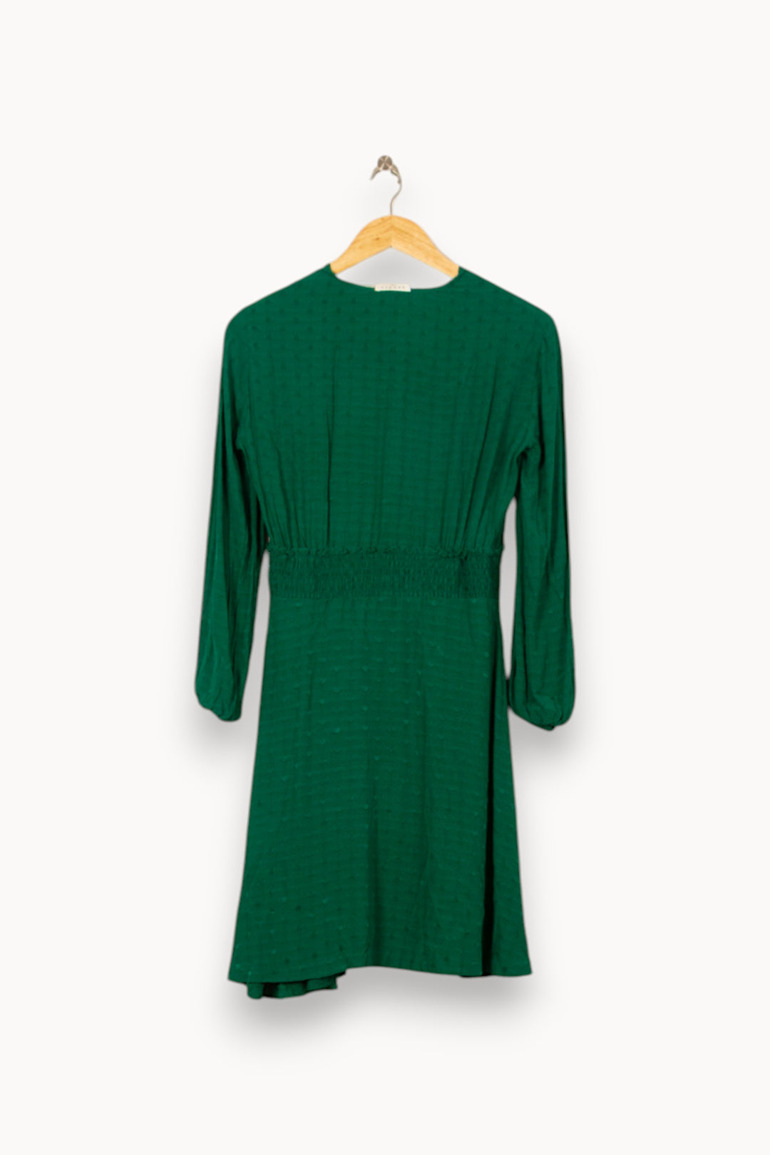 Robe Courte Verte - Taille M/38 de la marque Sandro | PARAD58089 - Vendu par Paradigme - Image 4