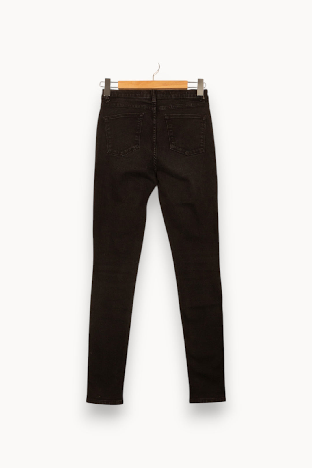 Jean Skinny Noir - Taille M/38 de la marque ZAPA | PARAD58090 - Vendu par Paradigme - Image 4