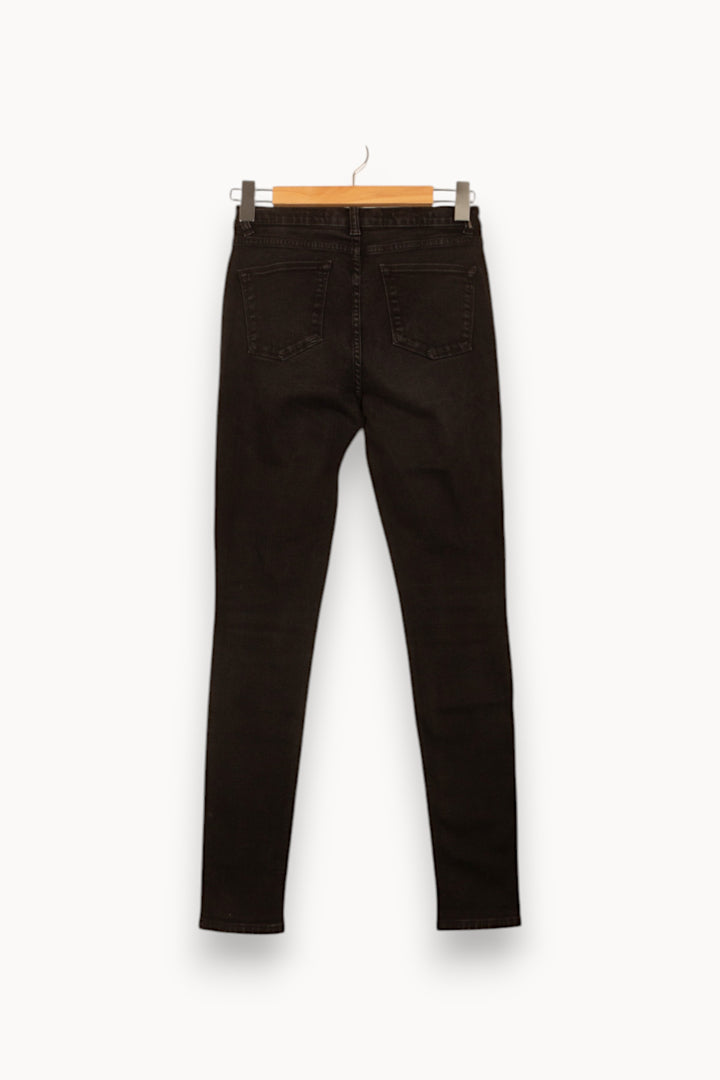 Jean Skinny Noir - Taille M/38 de la marque ZAPA | PARAD58090 - Vendu par Paradigme - Image 4