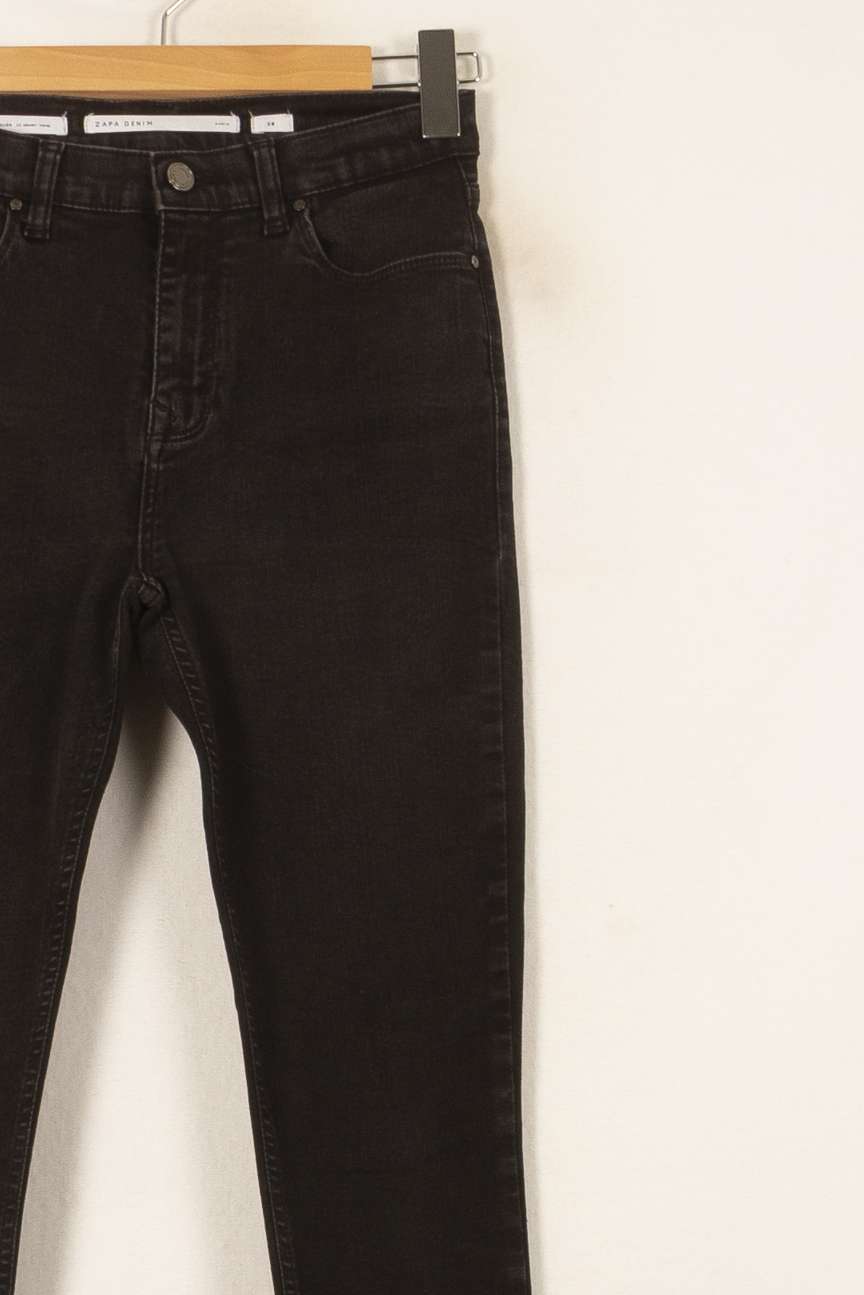 Jean Skinny Noir - Taille M/38 de la marque ZAPA | PARAD58090 - Vendu par Paradigme - Image 3