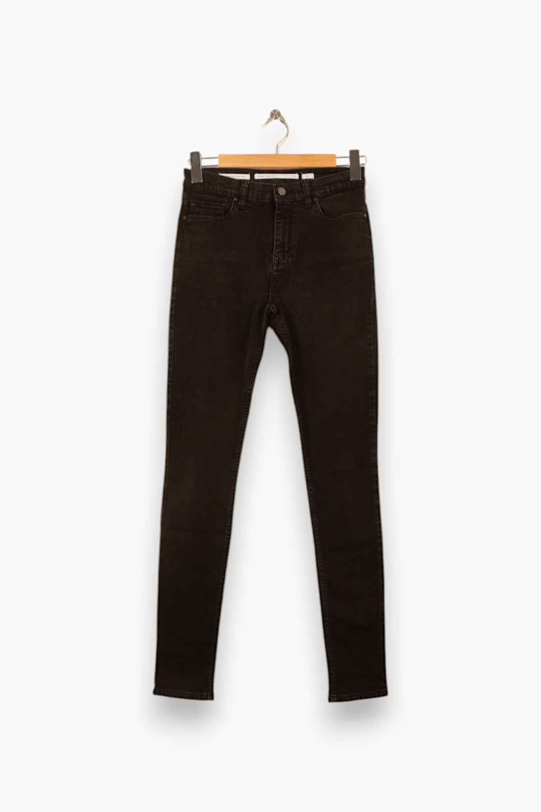 Jean Skinny Noir - Taille M/38 de la marque ZAPA | PARAD58090 - Vendu par Paradigme - Image 2
