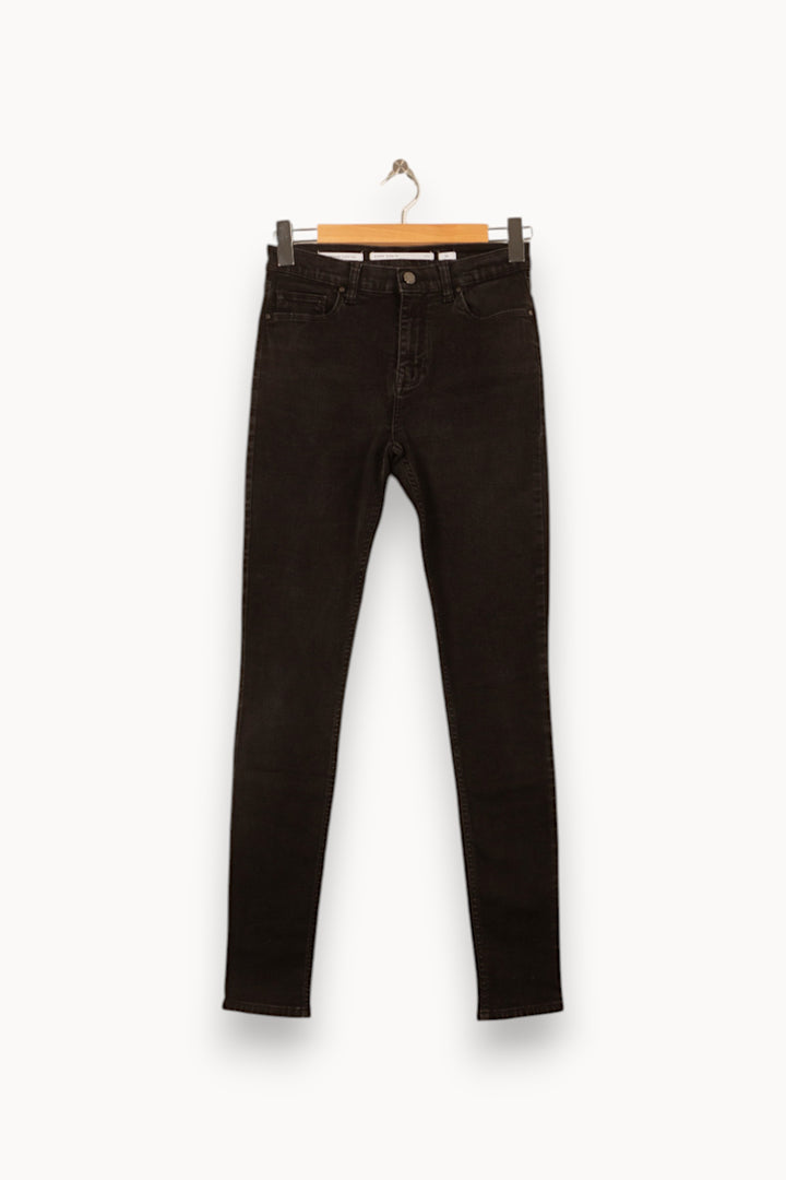 Jean Skinny Noir - Taille M/38 de la marque ZAPA | PARAD58090 - Vendu par Paradigme - Image 2