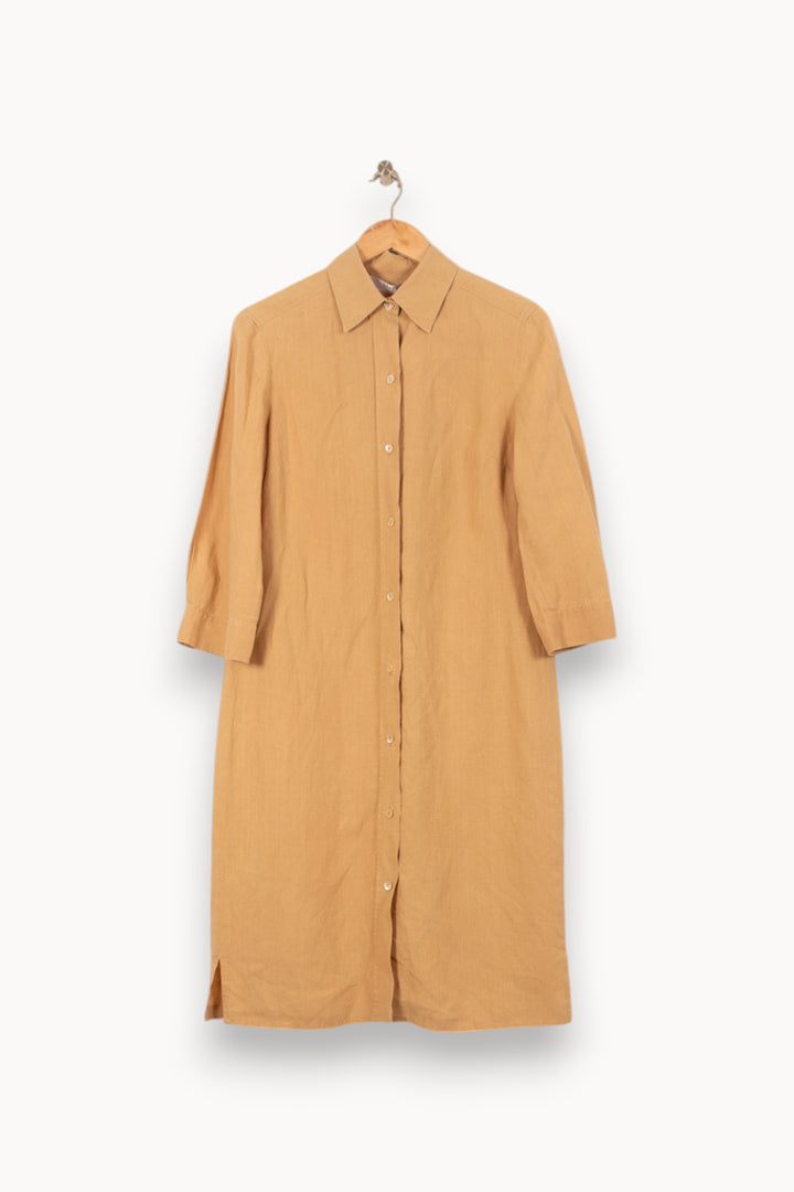 Robe Chemise Beige - Taille T.U. de la marque Max Mara | PARAD58092 - Vendu par Paradigme - Image 2