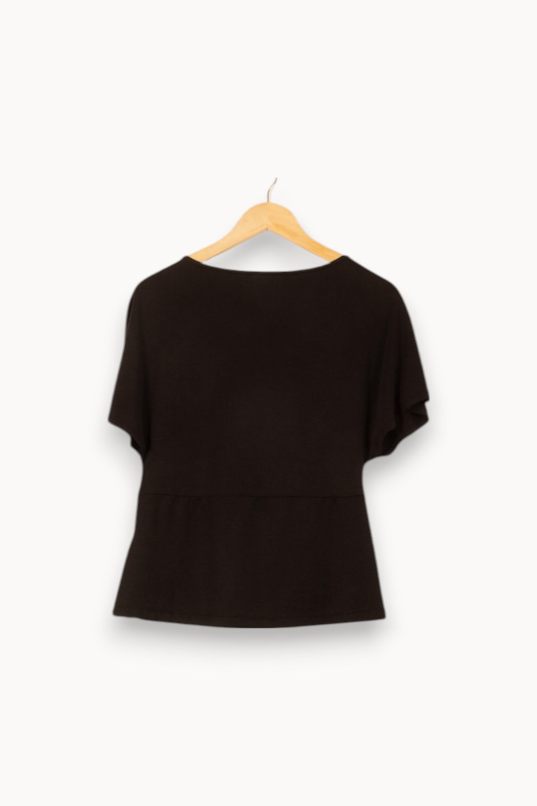 Blouse Noire - Taille S/36 de la marque Caroll | PARAD58108 - Vendu par Paradigme - Image 4