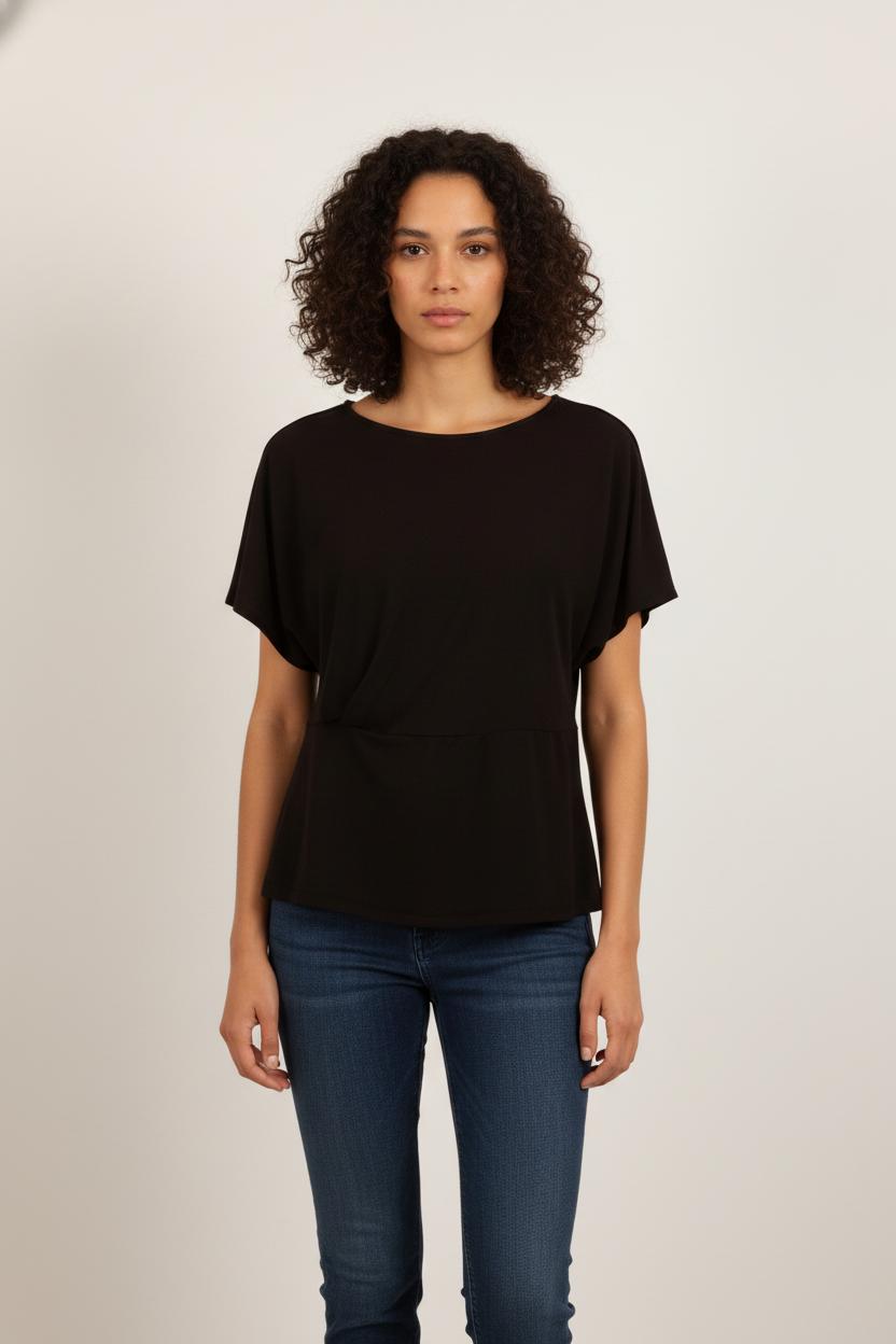 Blouse Noire - Taille S/36