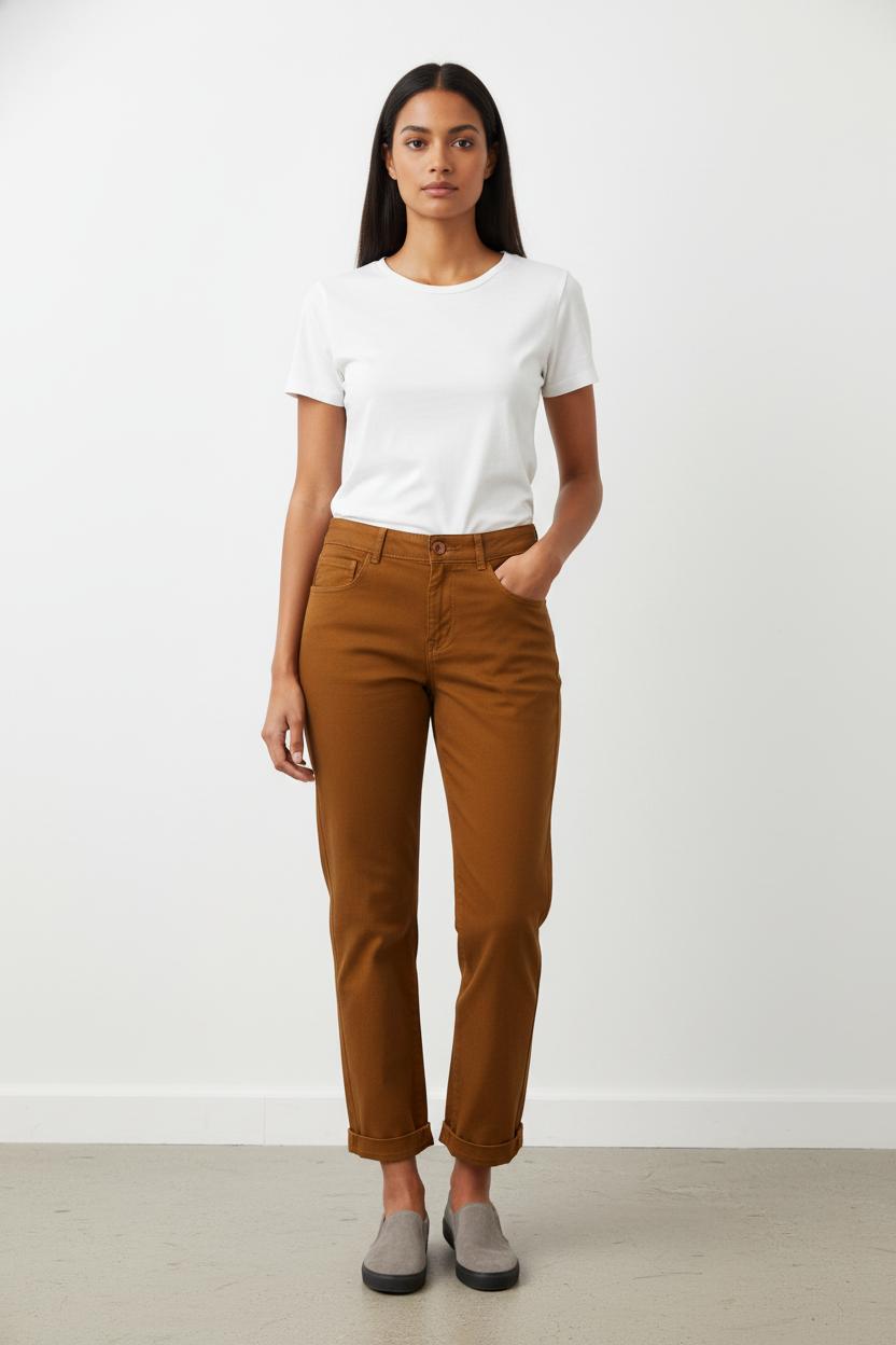 Jean Marron - Taille S/36