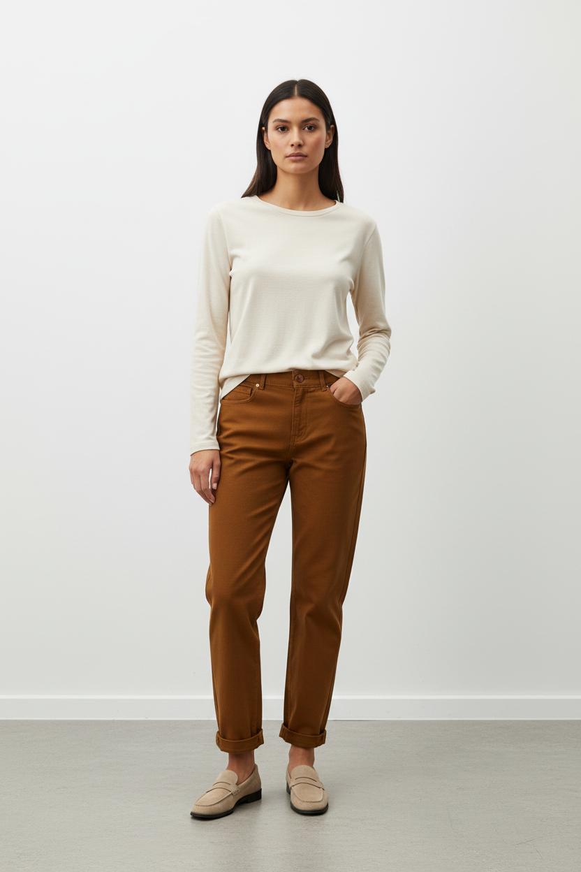 Jean Marron - Taille S/36