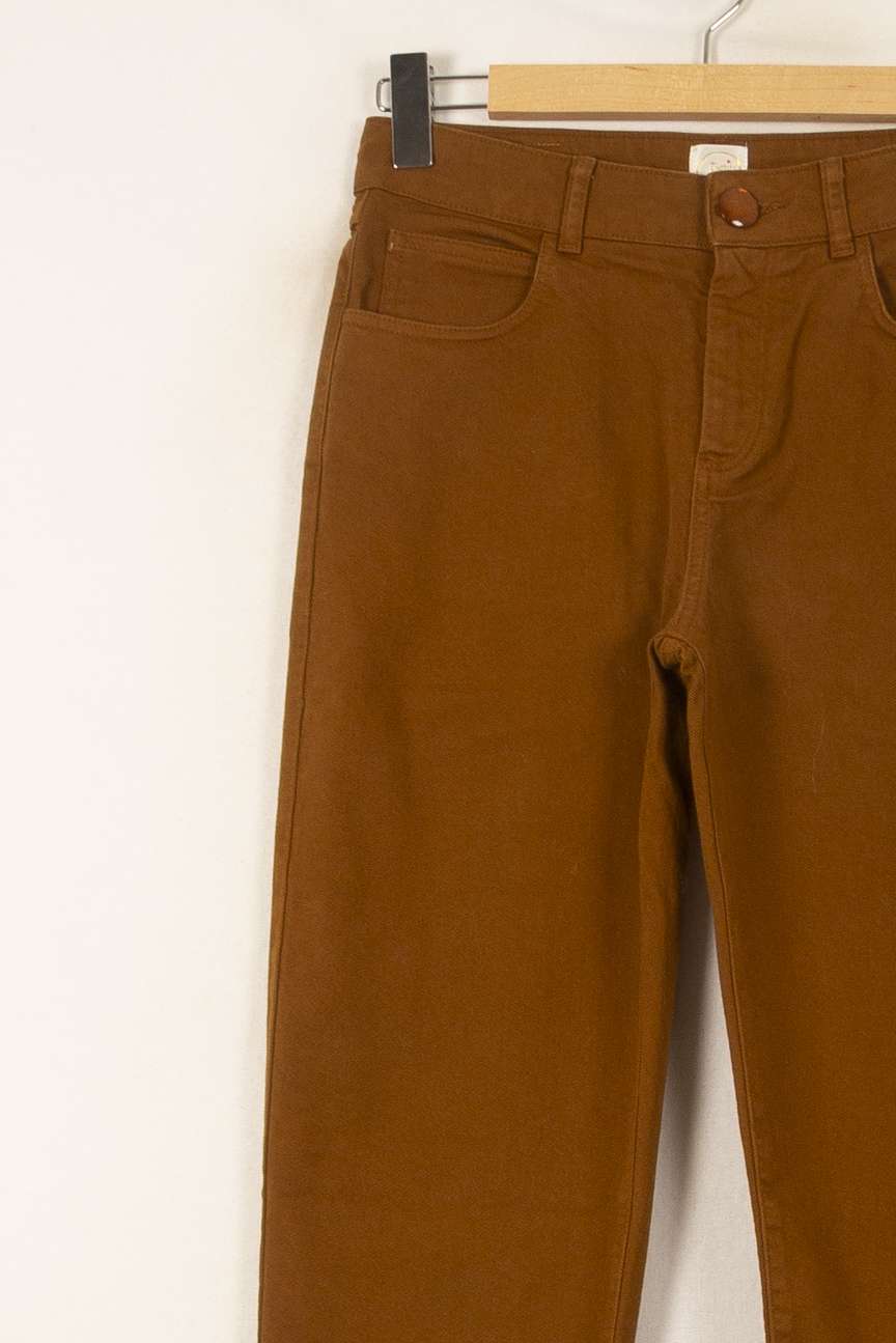 Jean Marron - Taille S/36 de la marque Des petits hauts | PARAD58122 - Vendu par Paradigme - Image 3