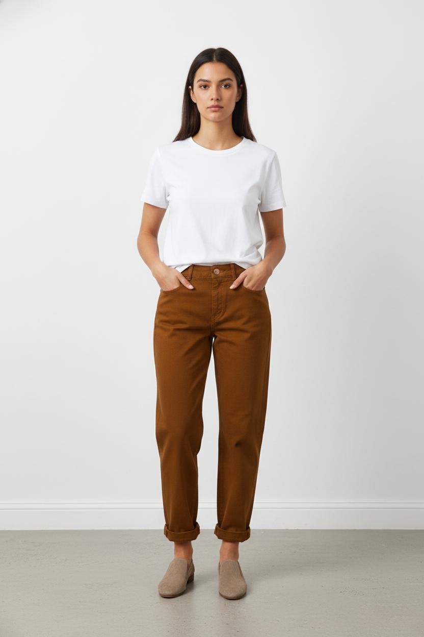 Jean Marron - Taille S/36
