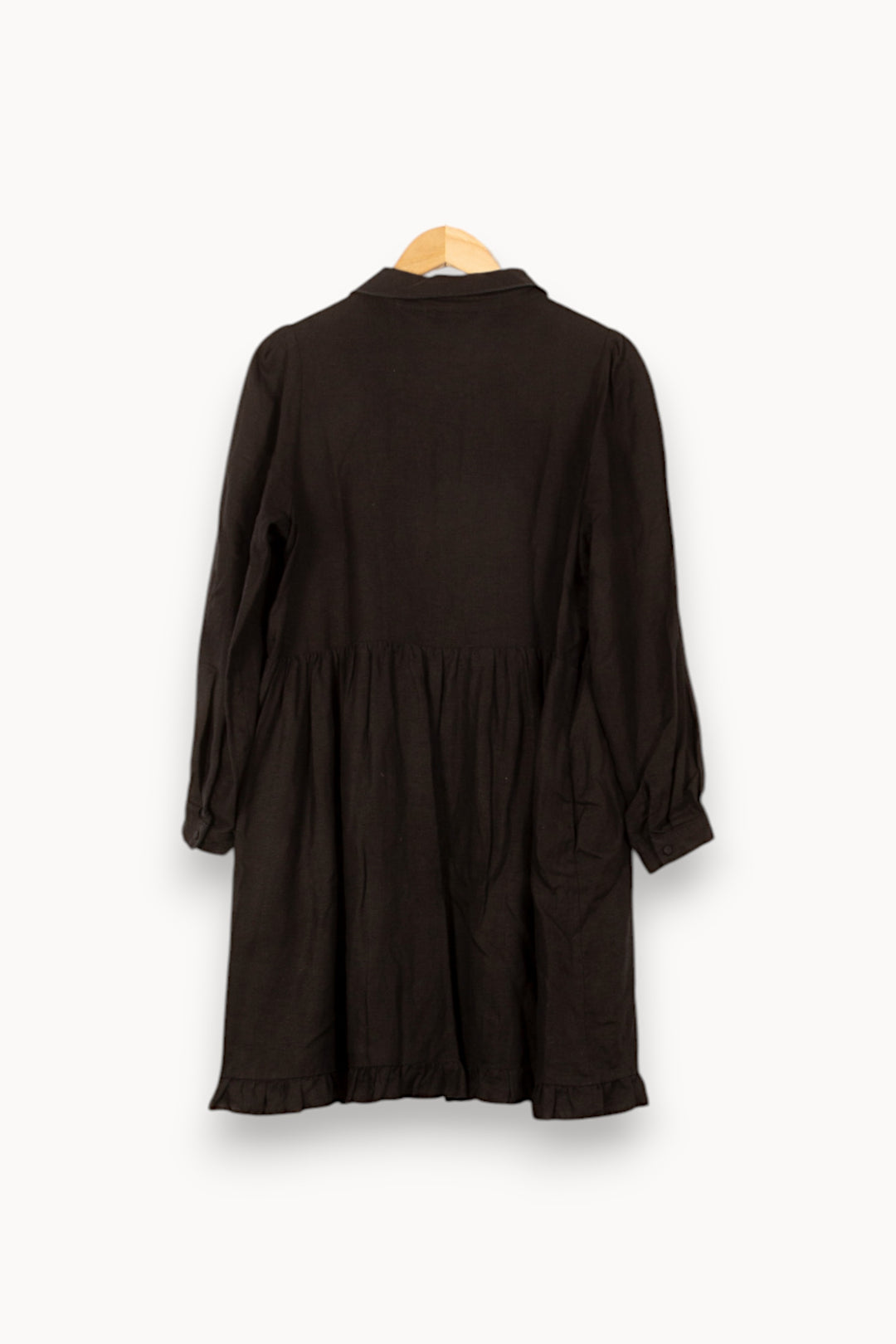 Robe Chemise Noire - Taille XL/42 de la marque Rosaé Paris | PARAD58138 - Vendu par Paradigme - Image 4