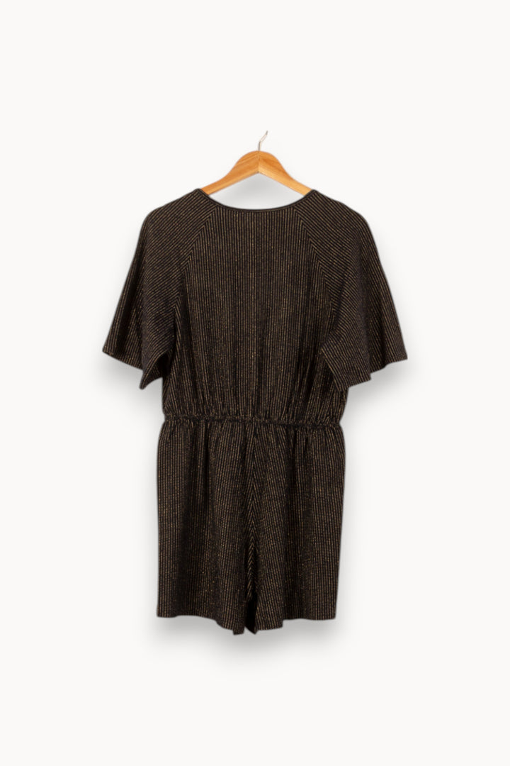 Combishort Noir et Doré - Taille L/40 de la marque Des petits hauts | PARAD58142 - Vendu par Paradigme - Image 4