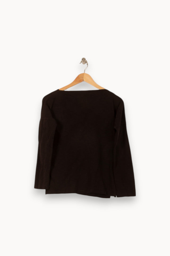 Tee-shirt Noir - Taille XS/34 de la marque Bimba y Lola | PARAD58143 - Vendu par Paradigme - Image 4