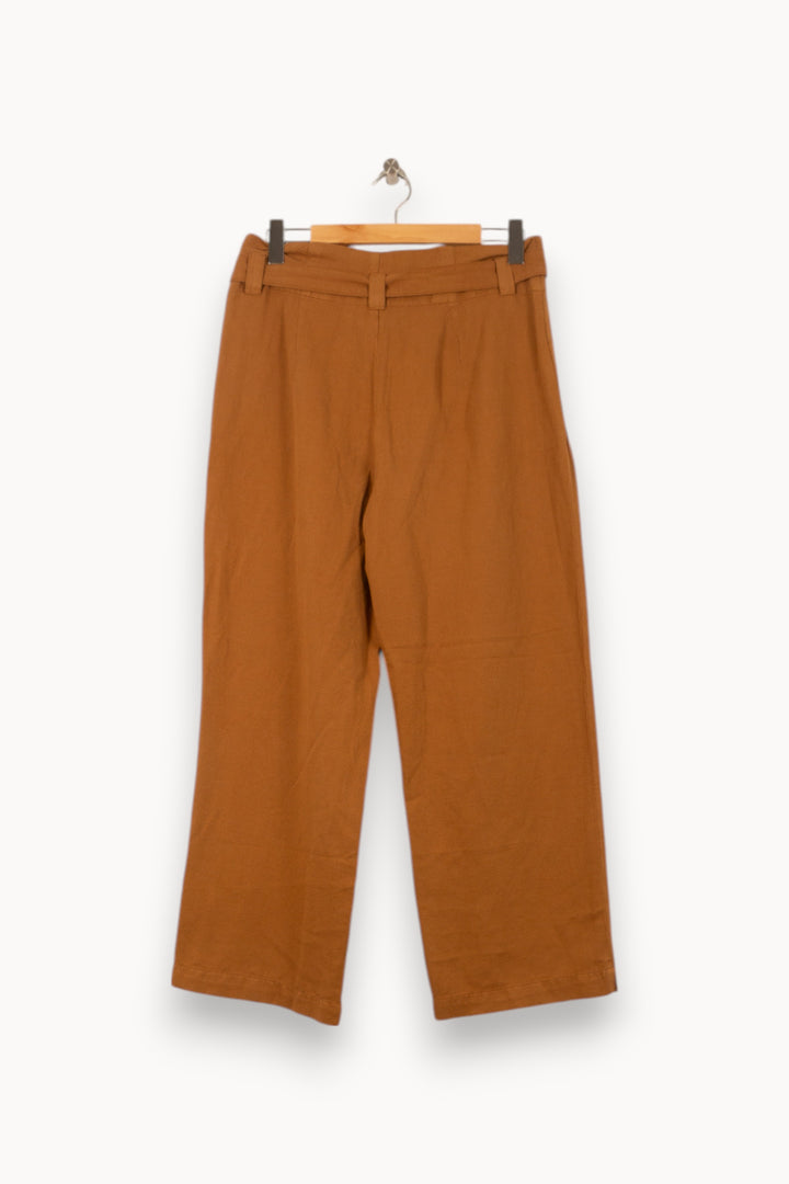 Pantalon Large Orange - Taille XL/42 de la marque Caroll | PARAD58157 - Vendu par Paradigme - Image 4