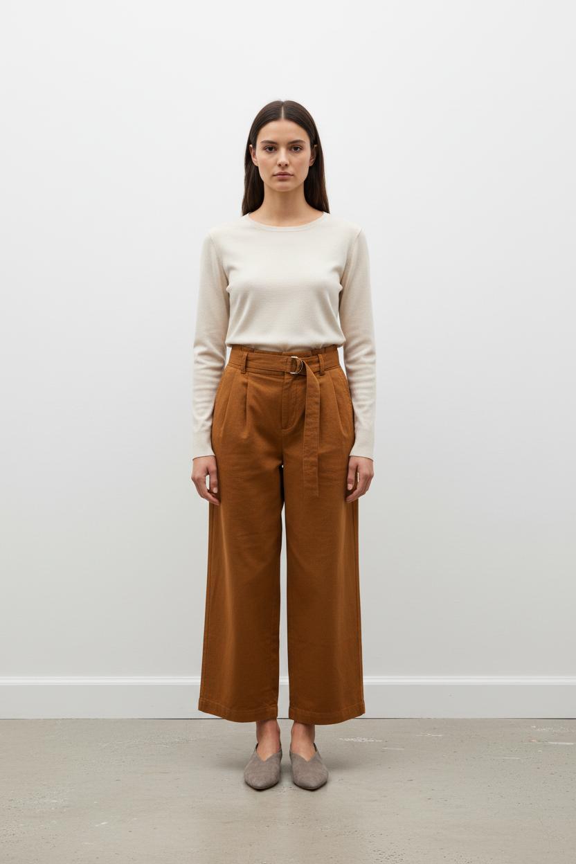 Pantalon Large Orange - Taille XL/42